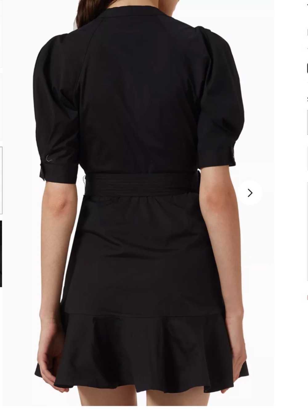 $448 VERONICA BEARD "Molly" Shirt Dress in Stretch Cotton EUC/sz 4 - Picture 4 of 16
